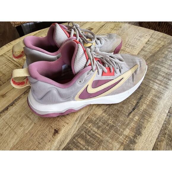 Nike Giannis Immortality 3 Sneakers Mens 8.5Fossil Stone Celestial Basketball - Picture 4 of 14